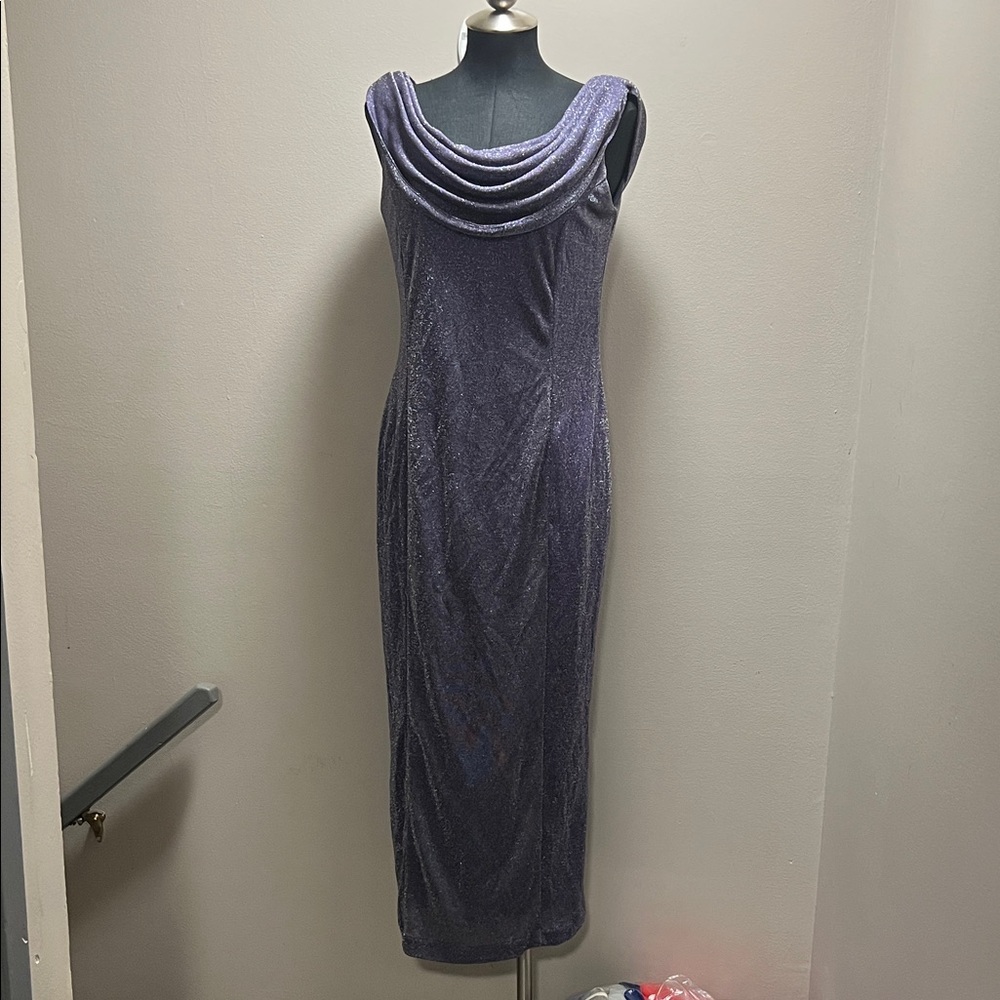Purple Sparkly Gown